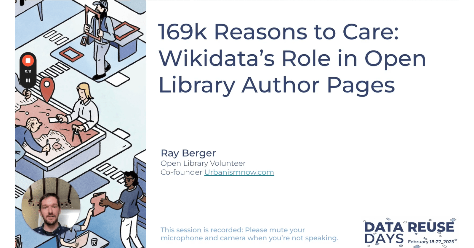Presenting the OpenLibrary <> Wikidata Integration at Data Reuse Days 2025